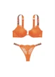 Комплект Very Sexy Bombshell Add-2-Cups Hibiscus Shine Strap Lace Push-Up Bra Sunny Orange Помаранчевий 34C-M - зображення 1