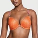 Комплект Very Sexy Bombshell Add-2-Cups Hibiscus Shine Strap Lace Push-Up Bra Sunny Orange Помаранчевий 34C-Xs - изображение 3