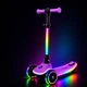 Самокат трехколесный "Kick`n`roll" X2P складной с подсветкой Фиолетовый (i7-195000) - изображение 2