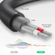 Аудіокабель UGREEN AV109 3.5mm Male to 2RCA Female Cable 25cm (Gray)(UGR-10547) - зображення 3