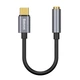 Кабель-перехiдник Baseus Type-C Male to 3.5mm Female Adapter L54 Deep Grey - зображення 10