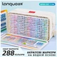 Акриловые маркеры Languo, 288 штук, кистевые (soft brush), для раскрасок Disney, рисования, ткани, стекла, дерева, пластика (al288) - изображение 5