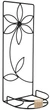 Kwietnik Kadax Stokrotka 50 × 20 cm Czarny (K1384) (5903699403990) - obraz 1