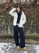 Куртка демисезонная с капюшоном мужская Uniqlo 850669951 S Серая (1159865213) - изображение 3