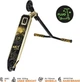 Самокат Nils Extreme Флуоресцентний Lion HS155 Золотий (5905504100131) - зображення 5