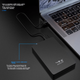 Heijiachong (KINGIDISK) 1TB USB3.0 портативный жесткий диск серии H 2,5 дюйма, матовый черный, простой и портативный, для бизнеса, с шифрованием H100 - изображение 2