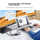 Док-станция расширения UGREEN Type-C, USB-C на HDMI/VGA для подключения двух экранов, адаптер USB 3.0, устройство для зеркального отображения экрана, совместима с Apple MacBook, ноутбуками Huawei и Nintendo Switch. - изображение 5