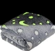 Детский плед покрывало 160х125см плюшевый светящийся в темноте Magic Blanket - изображение 1
