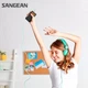 SANGEAN DT-800C, цифровой мини-будильник-радиоприемник, портативный, для пожилых людей, для студентов, для университетского вещания, FM, английский язык, CET-4/6 - изображение 5