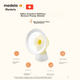 Электрический молокоотсос Medela, модернизированная накладка Shuyue Multi-Select, аксессуары для сбора грудного молока, 21 мм*2 - изображение 2