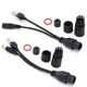 Водонепроникний POE інжектор 802.3af/at (PoE) з портами Ethernet RJ45 100Mbps 12V Black (2 шт) (48976) - зображення 1