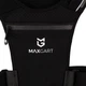 Жилет для бега MAXGART черный спортивный со светоотражающими элементами - изображение 9