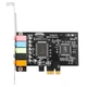 Звуковая карта MOGE MC2206 внутренняя PCIe 5.1 на 6 каналов для настольного компьютера - изображение 2