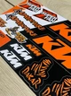 Наклейки KTM мотопак Ready to RACE Dakar сикери Adventure Стикер пак / Размер листа 30х20см - изображение 2