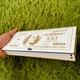 Купюрниця-конверт для грошей 100$, 25.3×3.5×11.5 см, Білий (ПБ-0003) - зображення 4