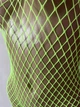 Еротичний бодістокінг-комбінезон боді сітка з доступом Sexy OneSize зелений (5-191) - изображение 5