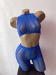 Сексуальний комплект топ та легінси «Смугаста спокуса» Sexy OneSize синій (5-41) - изображение 2