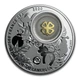 Колекційна срібна монета "Lucky Coins – Чотирилисник" 14,14 г 2020 рік - зображення 3
