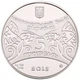 Колекційна срібна монета "Рік Змії" 15,55 г 2013 рік - изображение 3