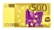 Колекційна золота монета "500 євро" 0,06 г - изображение 1