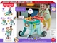 Interaktywne centrum-chodzik edukacyjne Fisher-Price Laugh & Learn 4-in-1 Snack Cart Walker (JLM95) (194735367719) - obraz 1