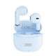Навушники XO X33 Mini Jade Crystals TWS Bluetooth 5.3, бездротові, зарядний кейс, мікрофон, сенсорне керування, блакитні - зображення 1