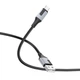 Кабель BOROFONE BX101 USB to Micro-USB 2.4A, 1 м, швидка зарядка та передача даних, чорний - зображення 4