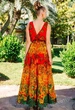 Длинное женское платье Fresh Cotton 4212 A-31 C One Size Принт - изображение 4