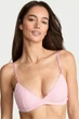 Комплект белья: бюстгальтер push-up и трусики-шортики Victoria's Secret 70B/XS Розовый (151507) - изображение 6