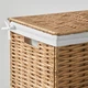 Кошик для білизни, плетений, 100 літрів IKEA NATTGIBBA 305.319.36 - зображення 2