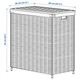 Кошик для білизни, плетений, 100 літрів IKEA NATTGIBBA 305.319.36 - зображення 6