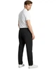 Брюки мужские летние хлопок-лён Combined Blank Apparel KTN1430BLACK XL черные (2228682271033) - изображение 6