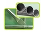 Садовая теплица пленочная армированная 12,5 м² 2,5X5X2 Ekspand TFO19-2,5X5X2-1-Z оцинкованный каркас с одним входом - изображение 8