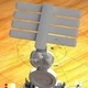 Настольная лампа KRX-104 RGB аккумуляторная с вентилятором 4 плафона и часами - изображение 6