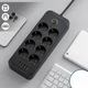 Фильтр питания удлинитель на 8 гнезд с 5 USB разветвитель розетки 2 м - изображение 3