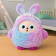 Игрушка с искусственным интеллектом Bobo / Интерактивная плюшевая игрушка BOBO с AI, голосом и LED глазами / Умная игрушка 22х25см Фиолетовый - изображение 1