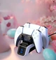 Док станция Aolion PS5 DualSense зарядка для двух контроллеров белый - изображение 3