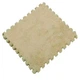 Мягкий коврик пазл детский 10 шт 30×30×1,5 см белый беж, напольный EVA коврик с плюшевым слоем - изображение 4