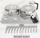 Сушилка для посуды Dish Drain Rack с ковриком подставка для тарелок и чашек - изображение 8