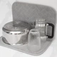 Сушилка для посуды Dish Drain Rack с ковриком подставка для тарелок и чашек - изображение 7