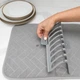 Сушилка для посуды Dish Drain Rack с ковриком подставка для тарелок и чашек - изображение 6