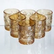 Набір чарок для віскі Shot glass 6 штук по 75 мл коричневий HP-17-39 - изображение 1