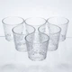 Набір склянок для напоїв Textured Tumbler 6 штук по 140 мл HP-17-17 - изображение 1
