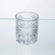 Набір чарок для настоянок Rocks Glass 6 штук по 75 мл з рельєфним візерунком HP-17-8 - изображение 3
