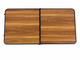 Стол раскладной туристический BERGER 120 х 60 х 70 см Коричневый (CF-1306 Brown) - изображение 4