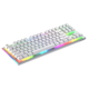 Клавіатура ігрова Hator Gravity X TKL механічна 87 клавіш USB Orange Switch White (HTK551UA) - зображення 3