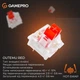 Клавіатура GamePro Genesis Metallic MK110G 87 клавіш Gray - зображення 7