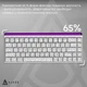 Клавіатура ігрова Ajazz NK68 механічна 68 клавіш USB-C Red Switch White (NK68-R-S-W) - зображення 9