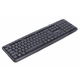 Клавиатура проводная Gembird KB-103-UA мембранная 104 клавиши 1.4 м PS/2 Black - изображение 3