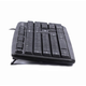 Клавиатура проводная Gembird KB-103-UA мембранная 104 клавиши 1.4 м PS/2 Black - изображение 4